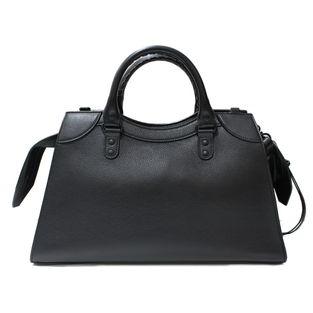 Balenciaga shoulder bag black City handbag Neo Classic - Picture 4 of 7